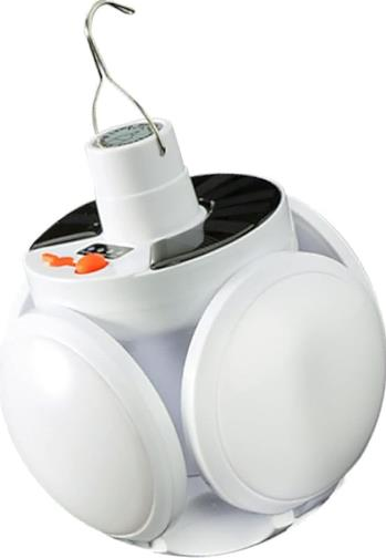 Solar Five-Bulb On/Off Lamp 12*13CM
