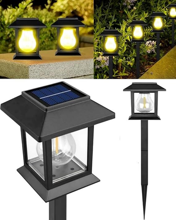 Square Solar Garden Ground Light