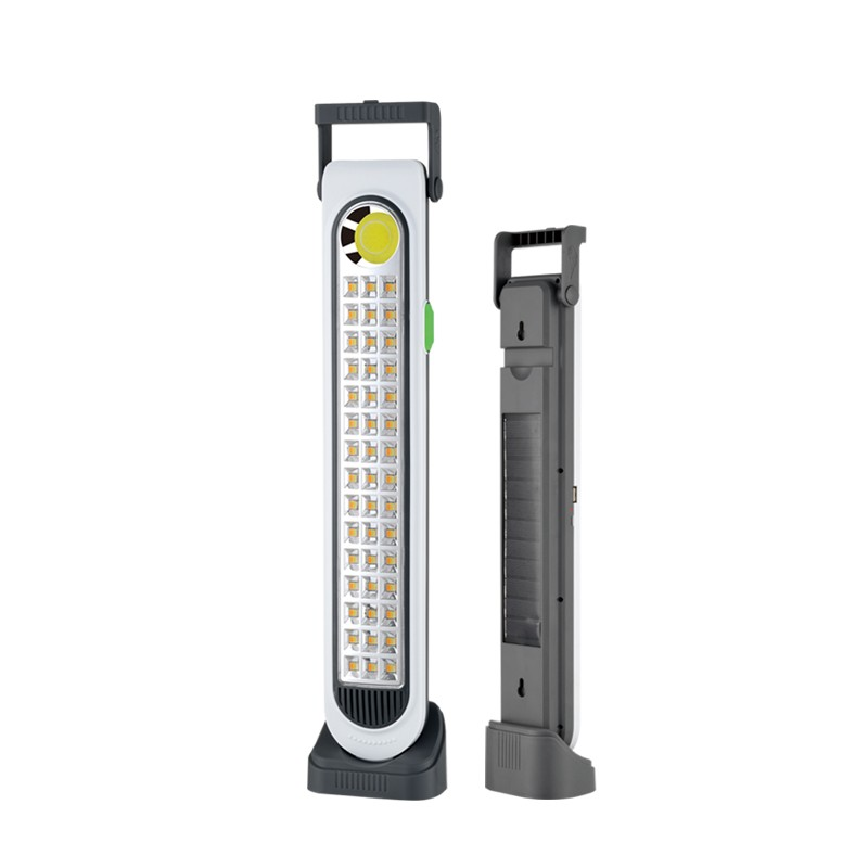 White Solar LED Hanging USB Spotlight
