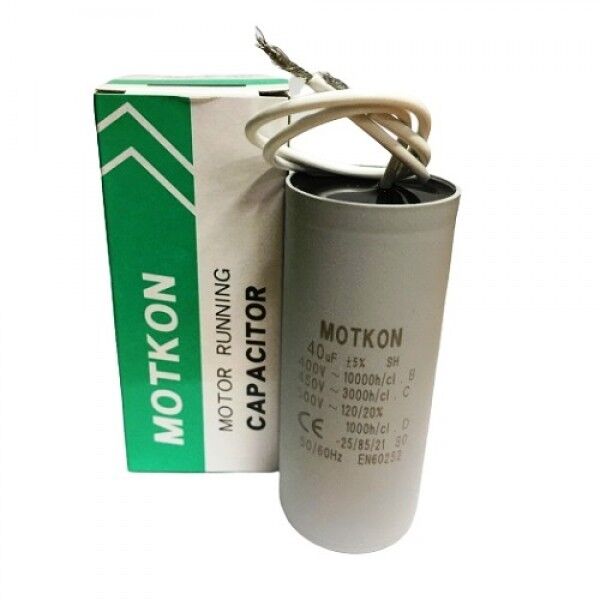 Motkon 40MF Motor Run Capacitor