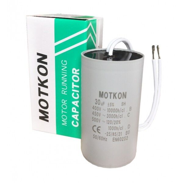 MOTKON 30MF Motor Run Capacitor