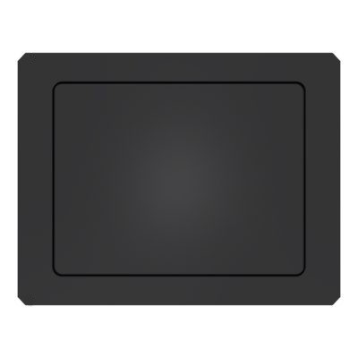 Black Square Junction Box Cover