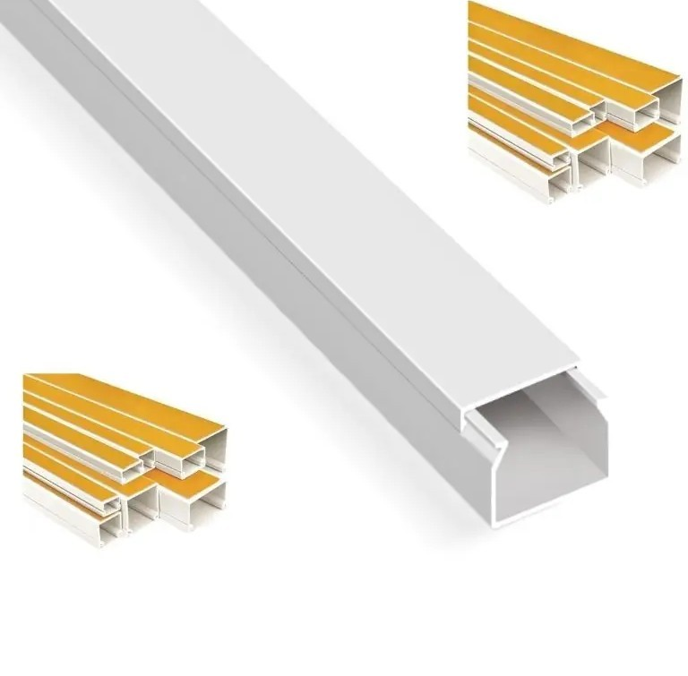 Kablo Kanali Trunking Yapışkanlı 40x25