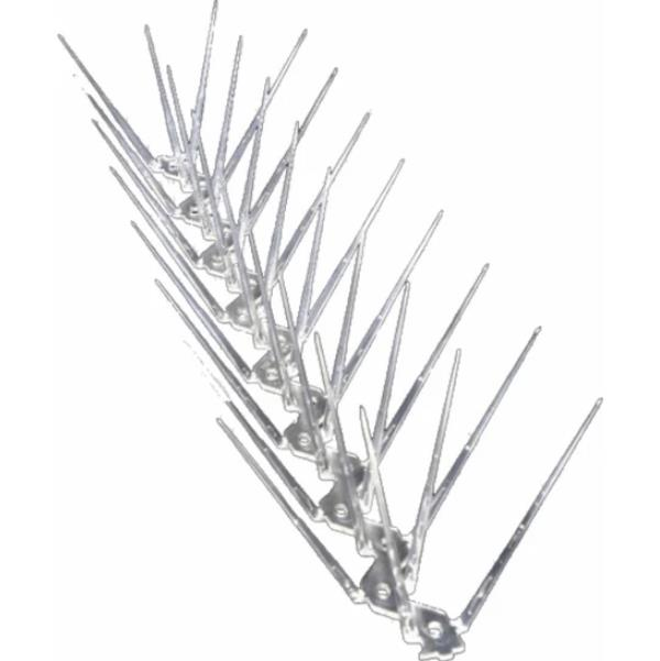 Clear Plastic Bird Deterrent Spikes 50 cm