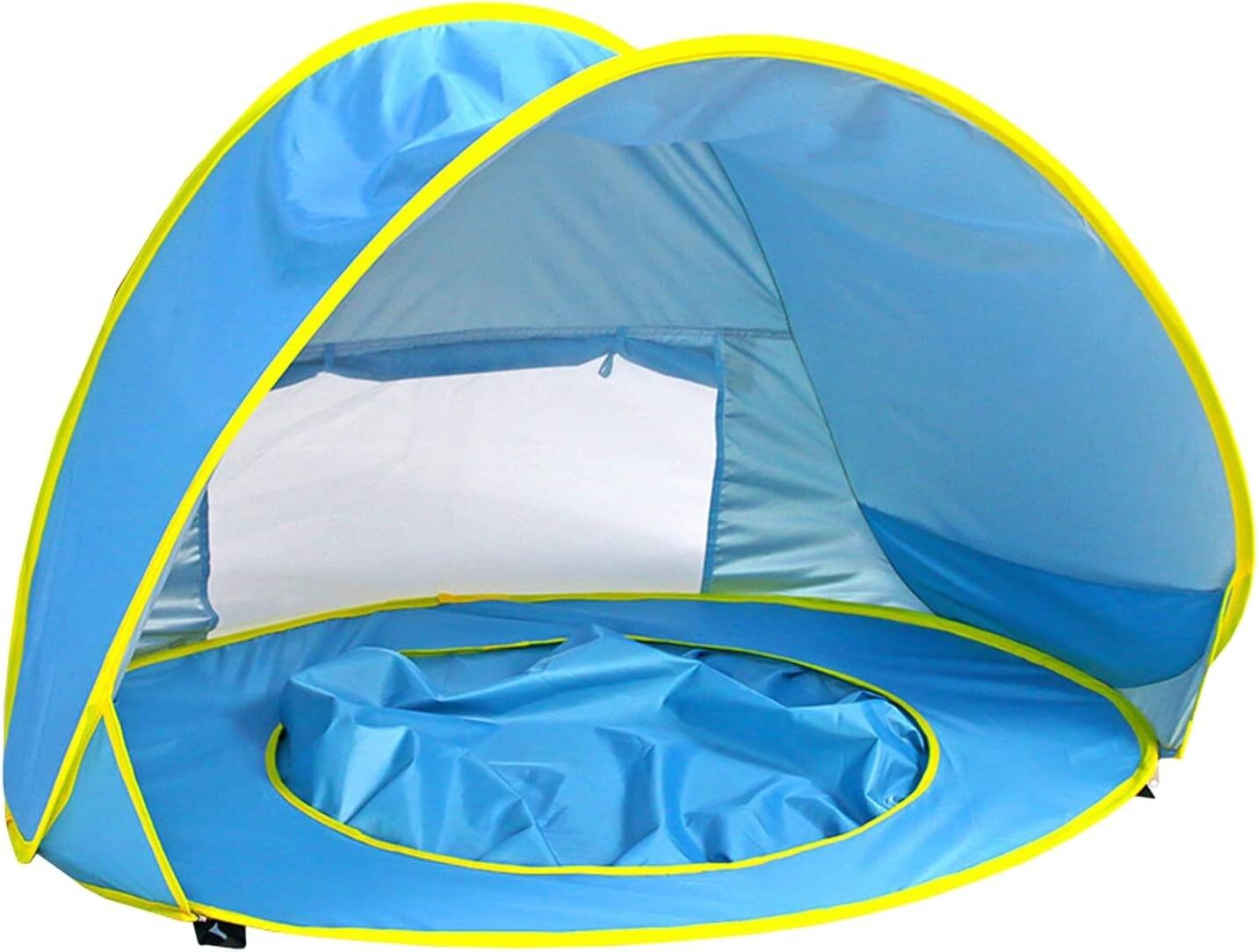 Children’s Tent with Sunshade and Pool
