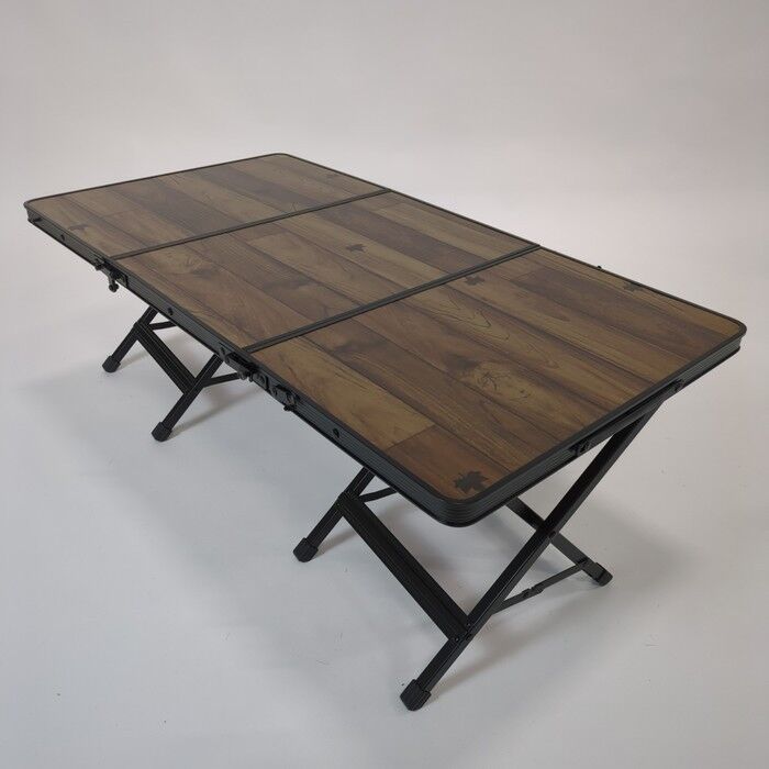 Folding Camping Table + 2 Stools