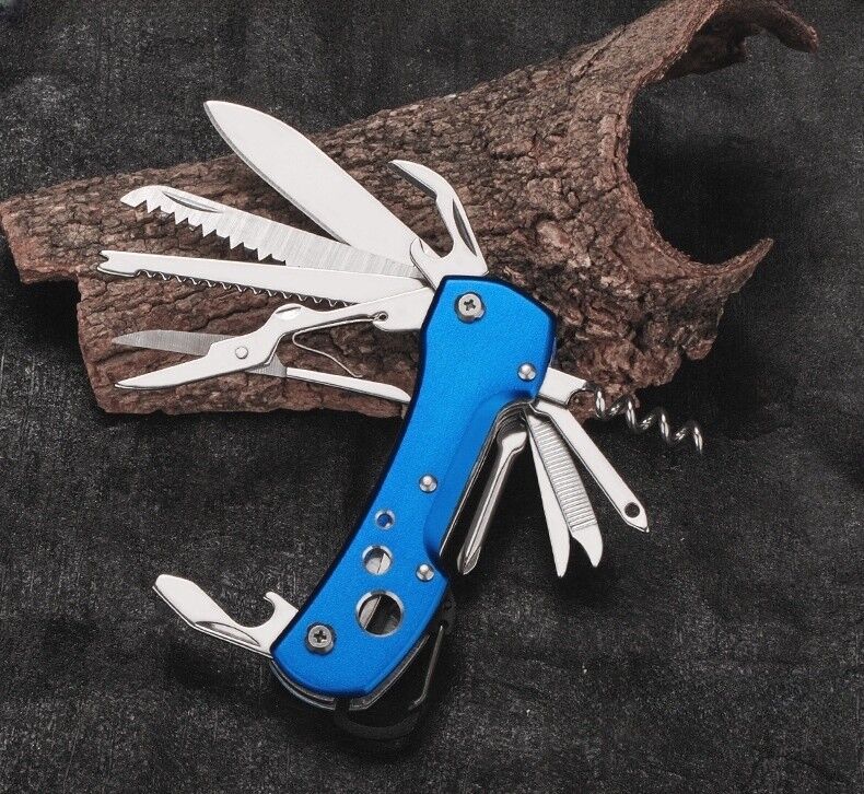 15-in-1 Multi-Function Steel Pocket Knife
