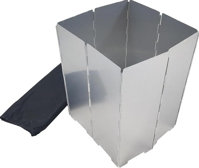 Camping Windshield, 8-Piece