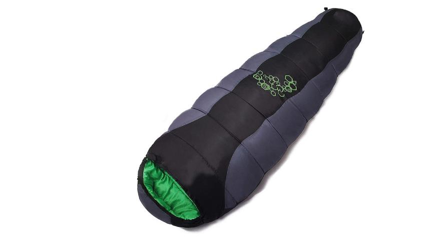 Black and Green Patterned Sleeping Bag 220*80*50CM