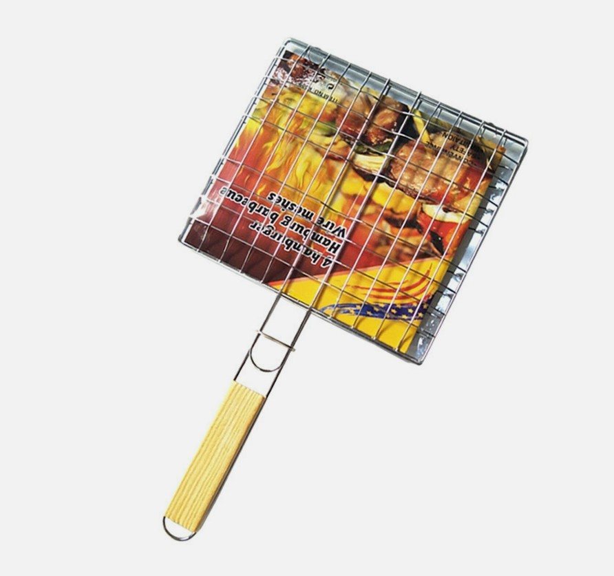 Camping BBQ Grill 21.5 × 19 cm