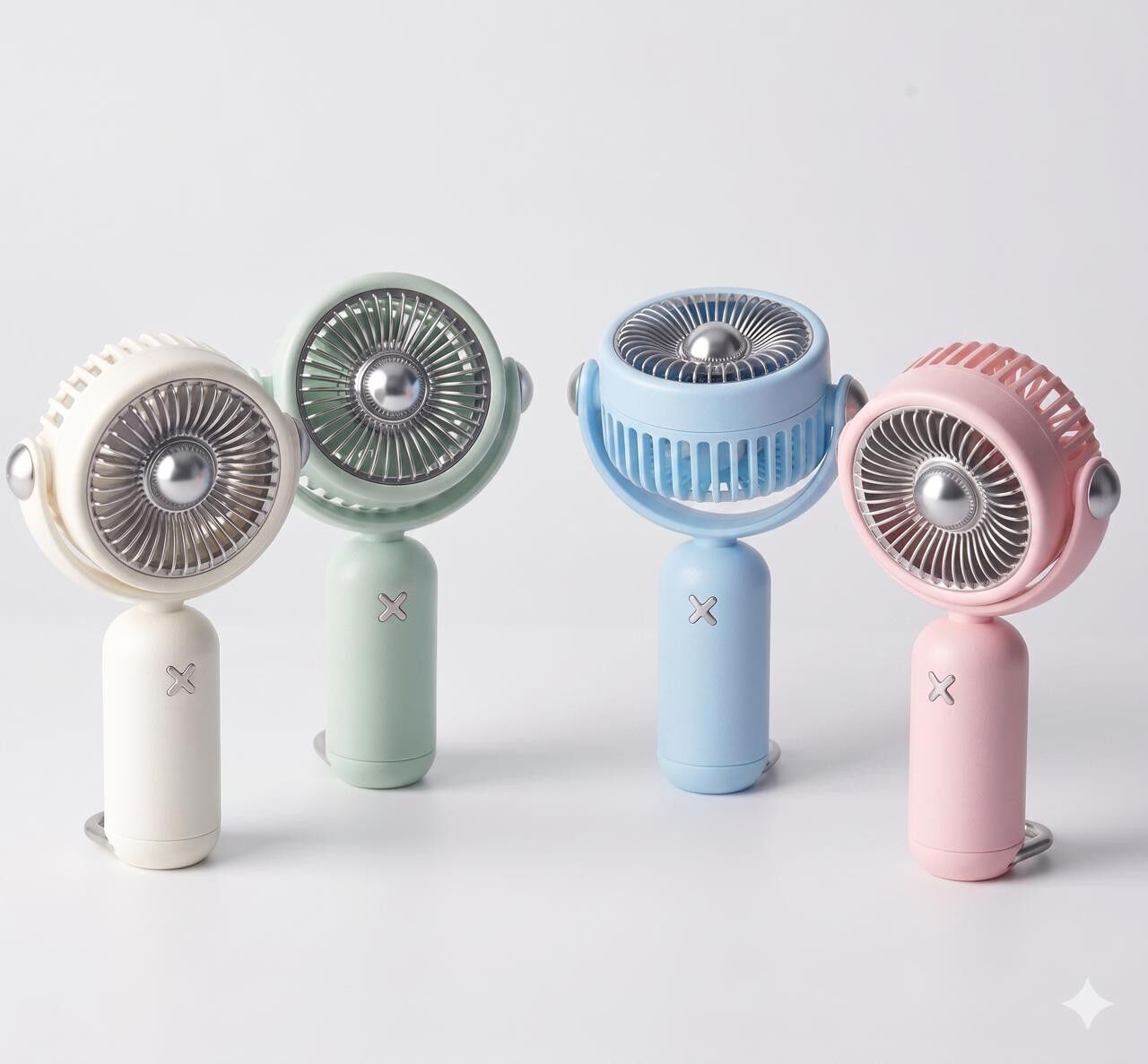 Tohana Rechargeable Handheld Fan with Rotating Head