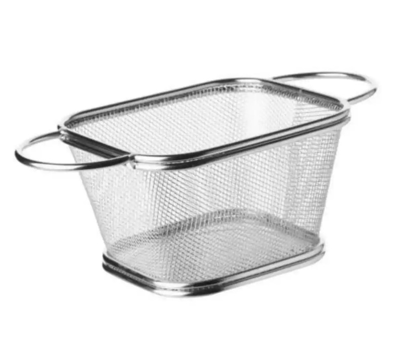 Small Metal Wire Serving Basket