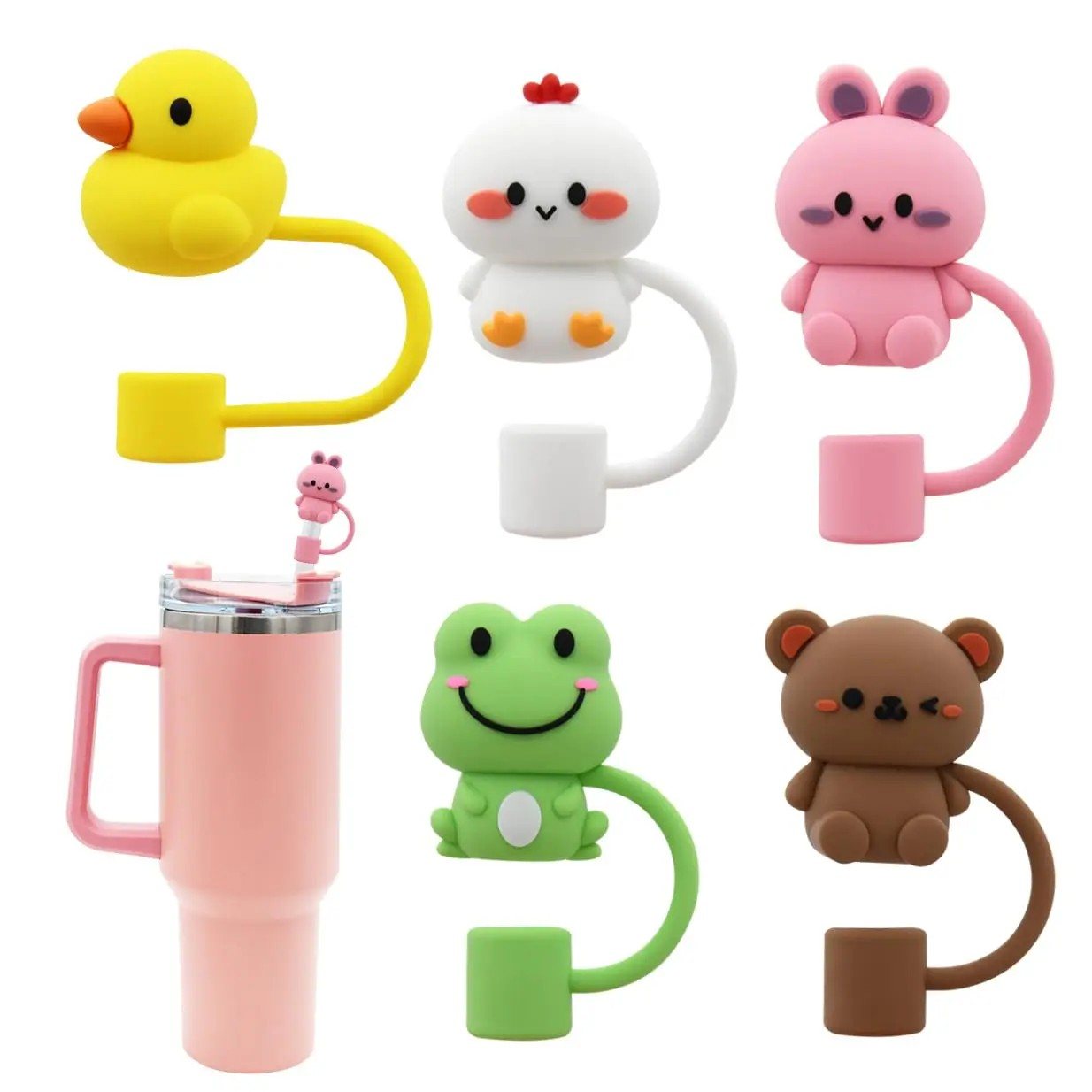 Stanley Uyumlu Silikon Pipet Ucu Süsü Karışık Model