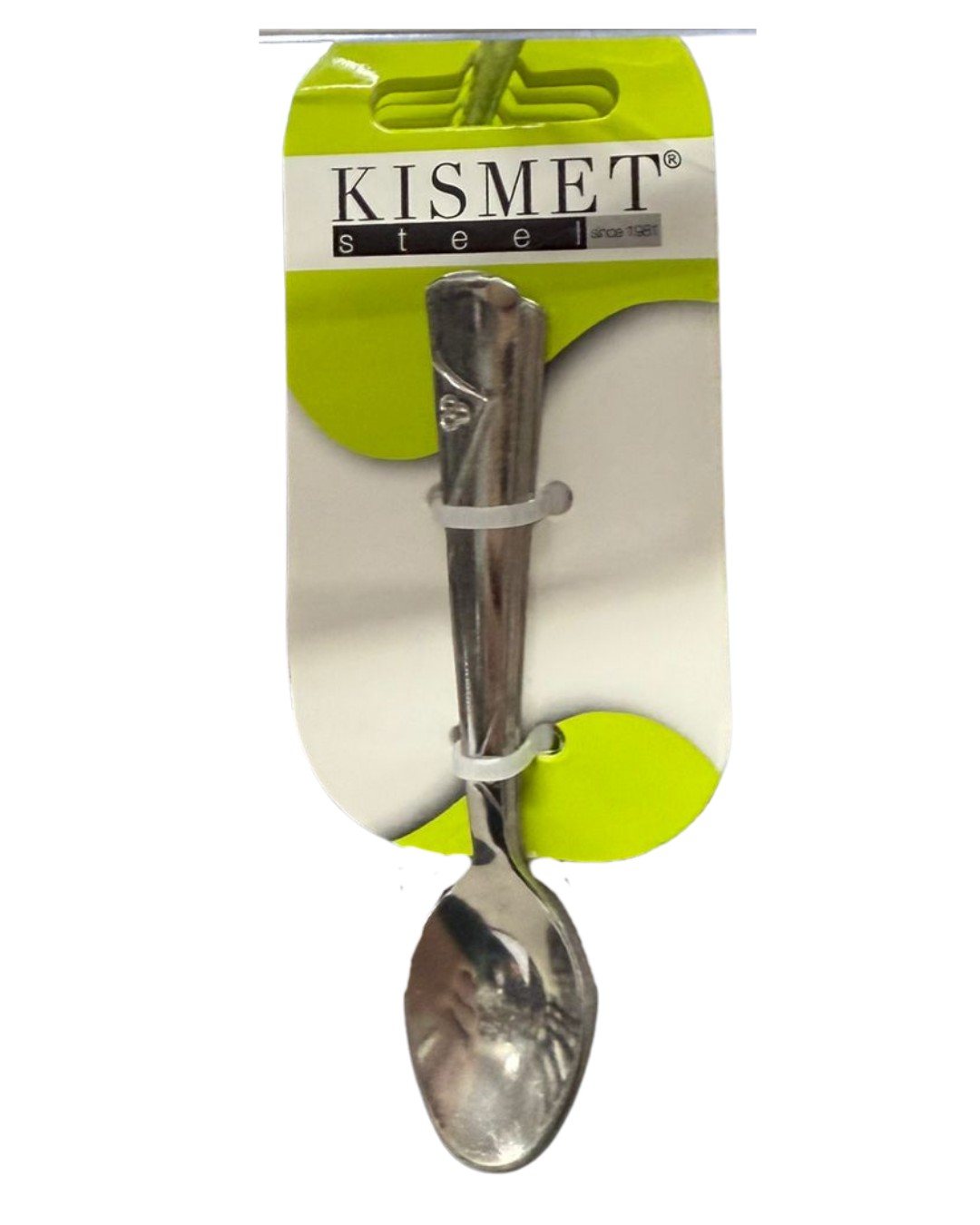 6-Piece Green Daisy Tea Spoon Set