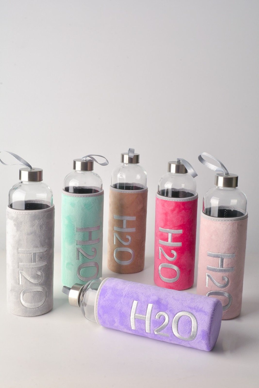 Matara Cam H2O Peluş Kılıflı 1000ml Mix