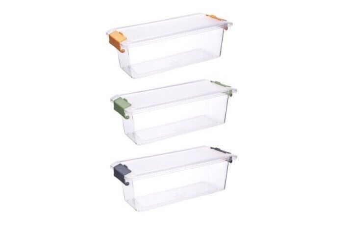 Herevin 1.96 L Locking Storage Container, Naturel
