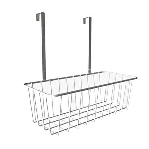 Metaltex Белая подвесная корзина для шкафа