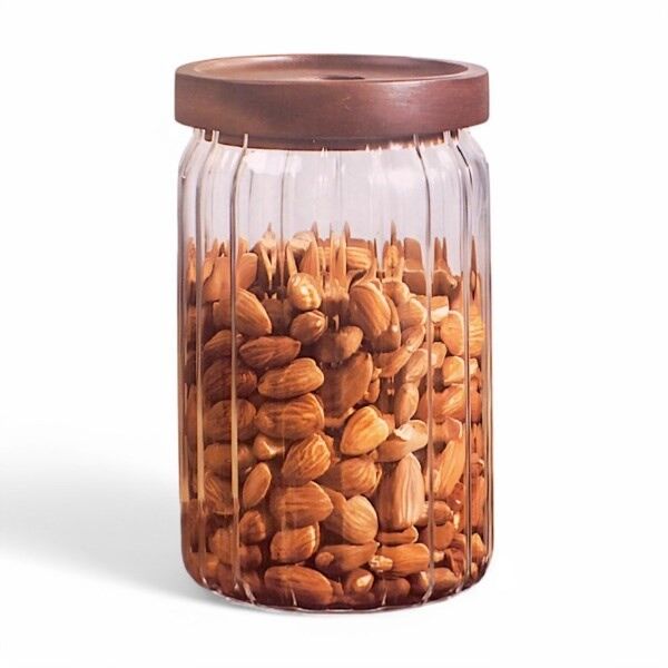 Kavanoz Cam Akasya Kapaklı 750 ml 90x150