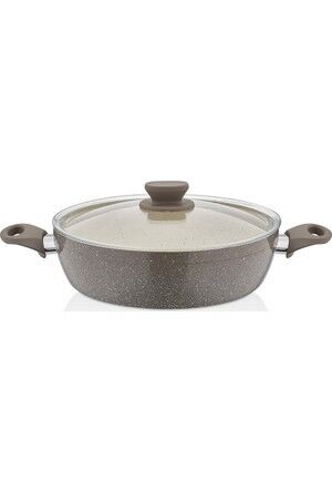 Tencere Basık Granit Ezme Panamera 28 cm