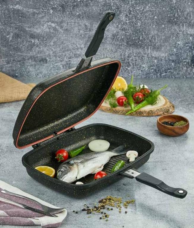 Tava Izgara Döküm Iron 36 cm
