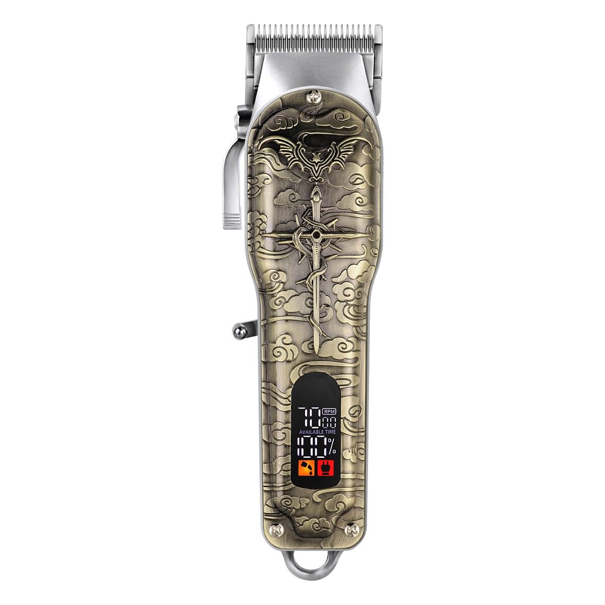 USB Hair and Beard Trimmer with Digital Display