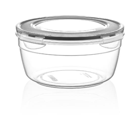 Irak Plastik Fresh Box Round Storage Container No. 5, 2.3 L