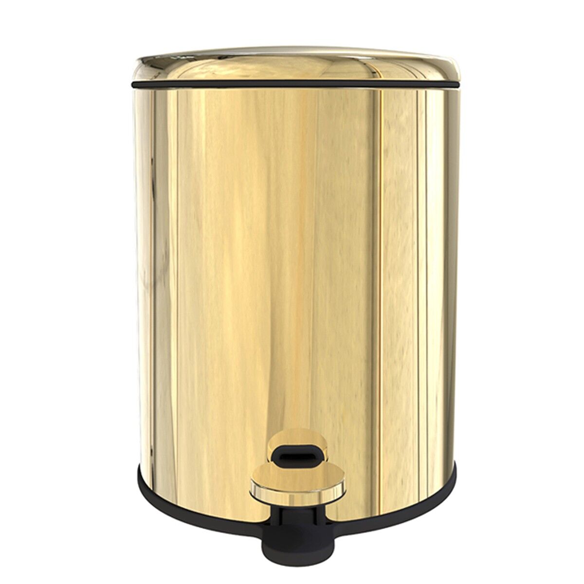 Ansan Cigo SS Gold 6 L Pedal Bin