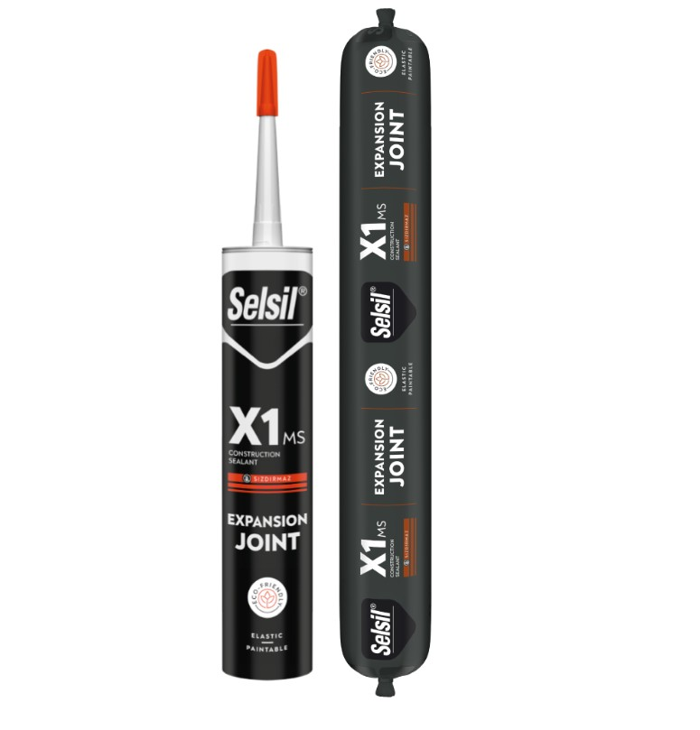 Selsil X1 MS Hibrit Mastik Derz Dolgusu Beyaz 290 ml