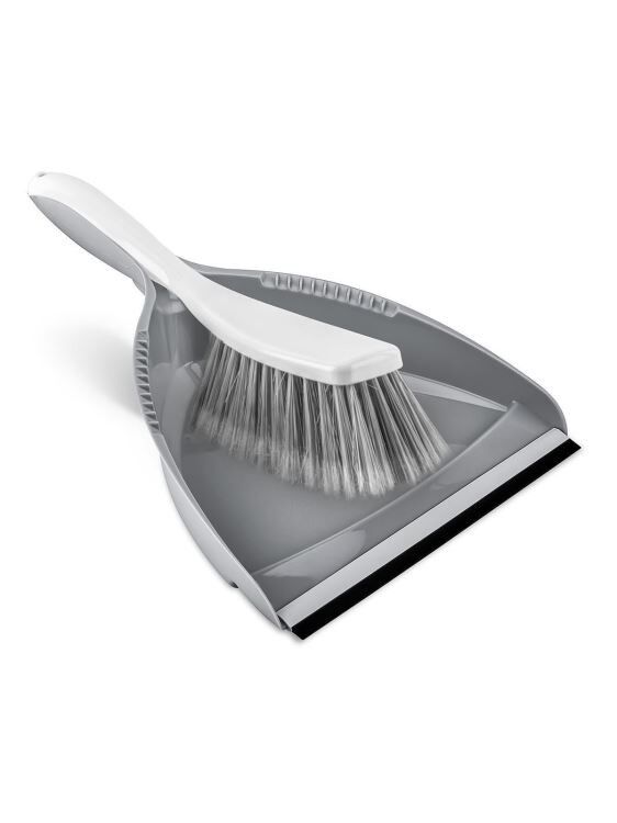 Hand Dustpan and Brush Clip Set