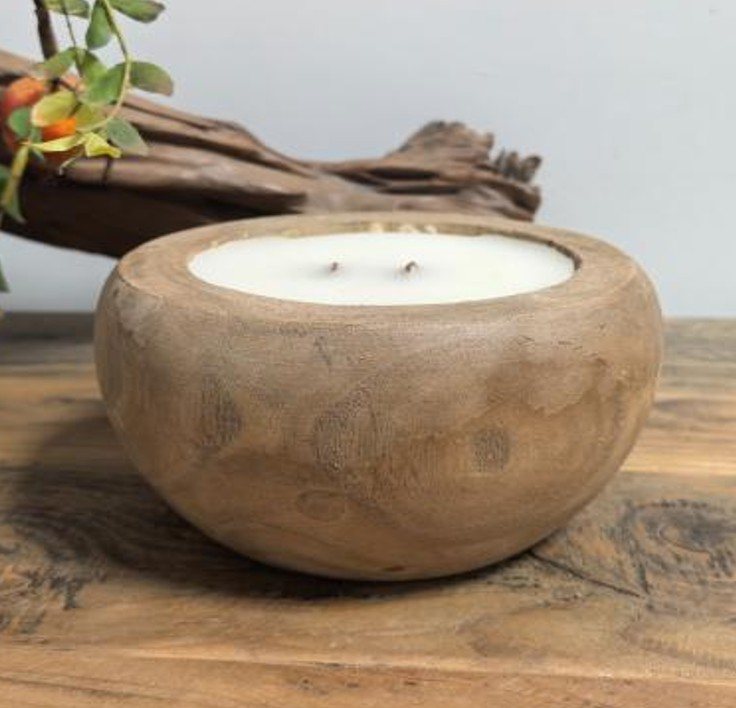 Scentless Decorative Candle 16x9