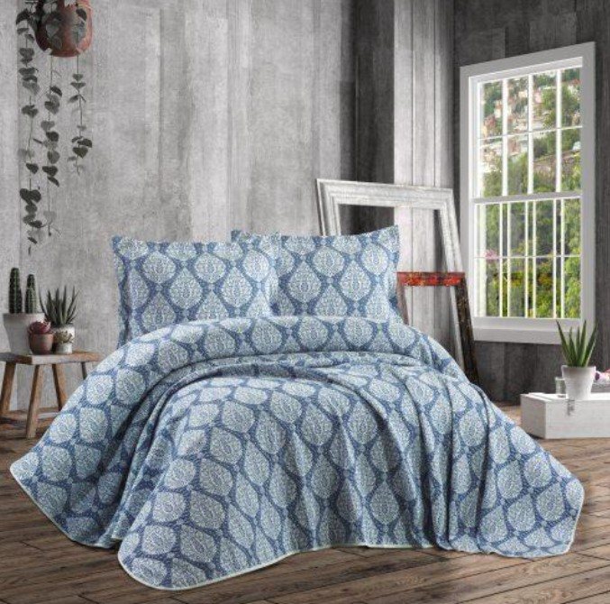 İpekçe Cotton Jacquard Double Bedspread