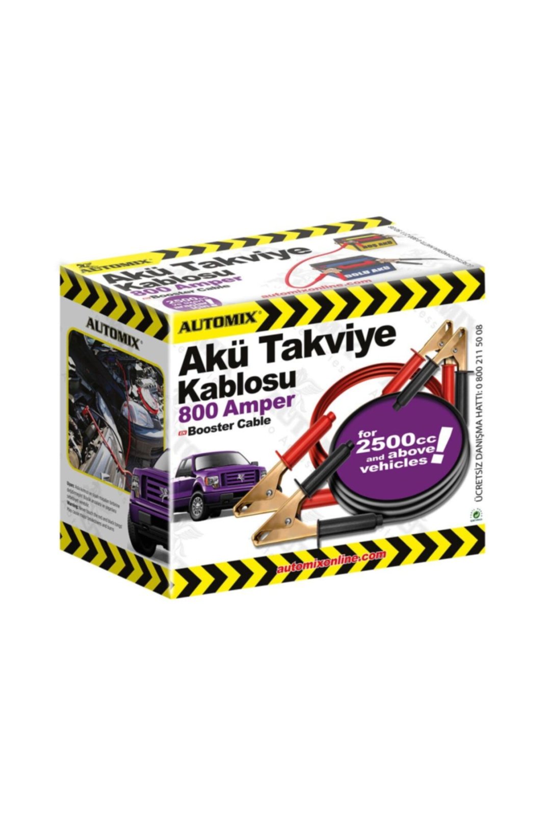 Takviye Kablosu 800 Amp Kutulu Automix