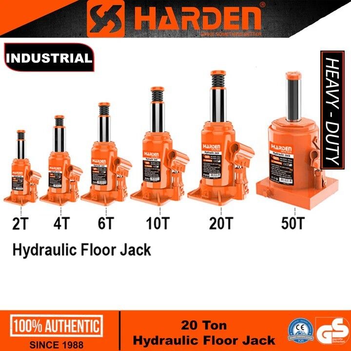 Harden 32 Ton Hydraulic Bottle Jack