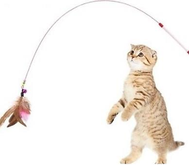Kedi Oltası Tüylü Oyun Sopasi