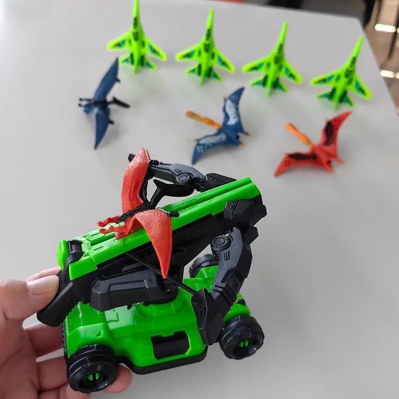 Oyuncak Fırlatıcı Köpük Dinozor Seti