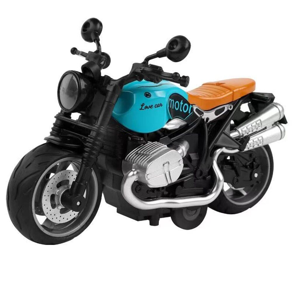 Oyuncak Klasik Motor Çek Bırak Işıklı 1:12 Ölçek