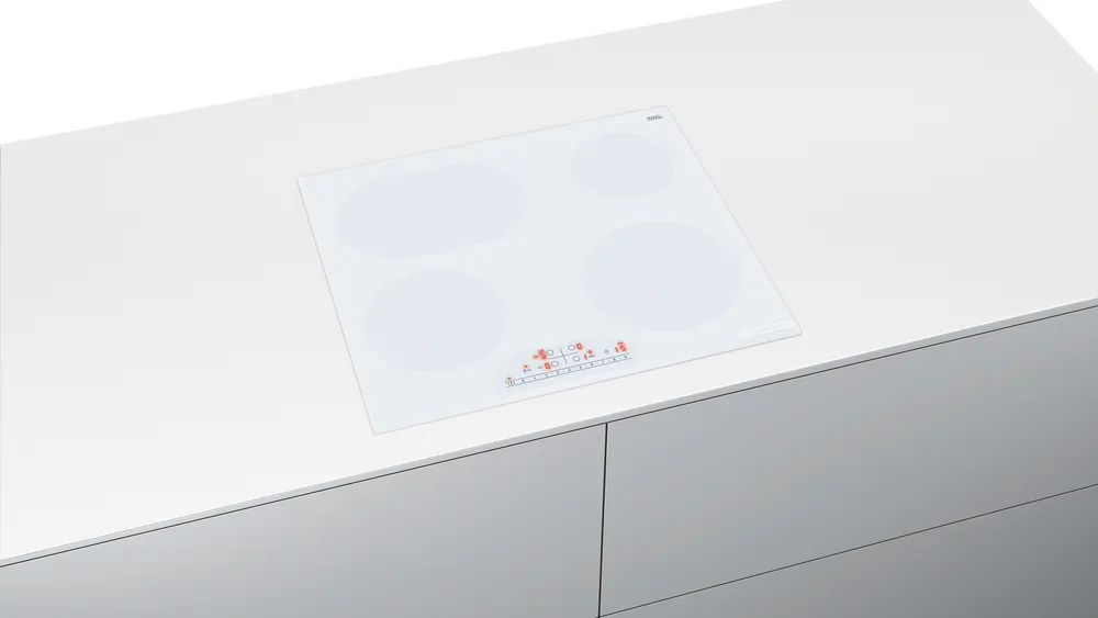 Bosch PKN652FP2E 60 cm White Ceramic Glass Hob