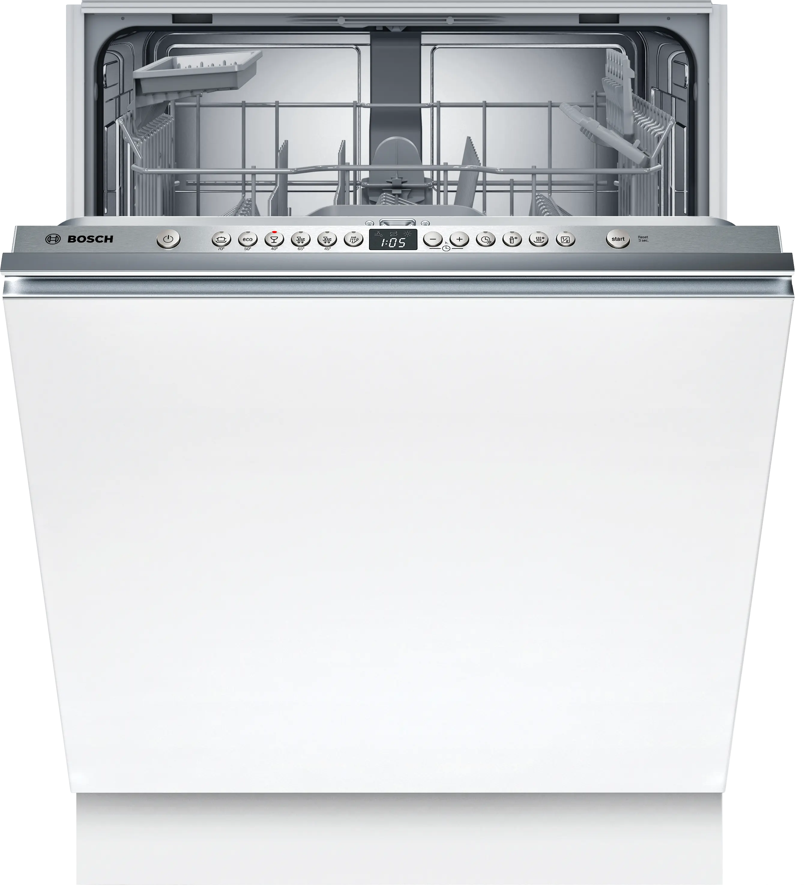 Bosch SMV26DX00T Serie 2 Fully Integrated Dishwasher, 60 cm