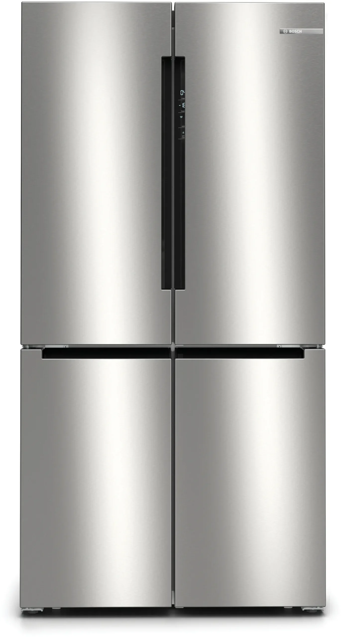 Bosch Serie 4 KFN96VPEA Multi Door Refrigerator, Inox, 183 × 90.5 cm