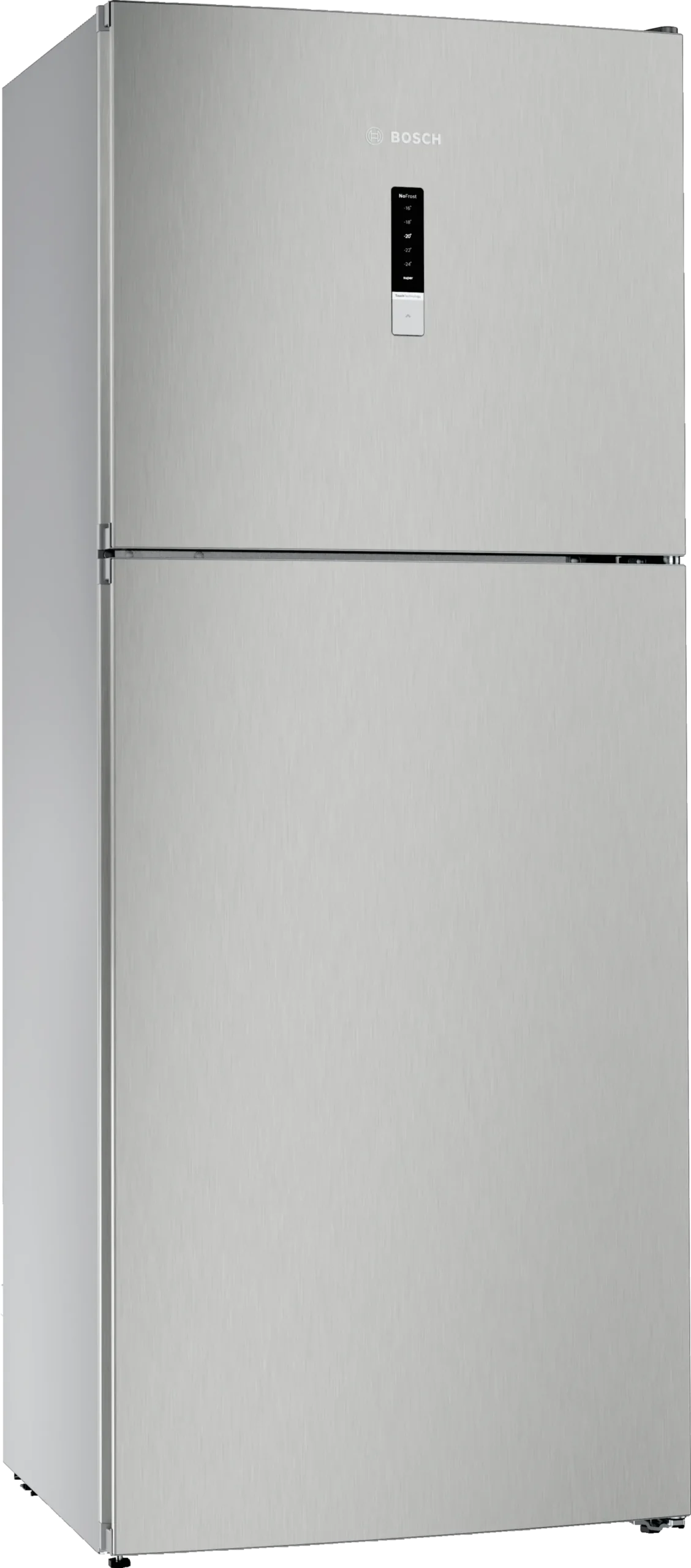 Bosch KDN43VL20U Series 4 NoFrost Fridge-Freezer, Inox Look, 178 x 70 cm