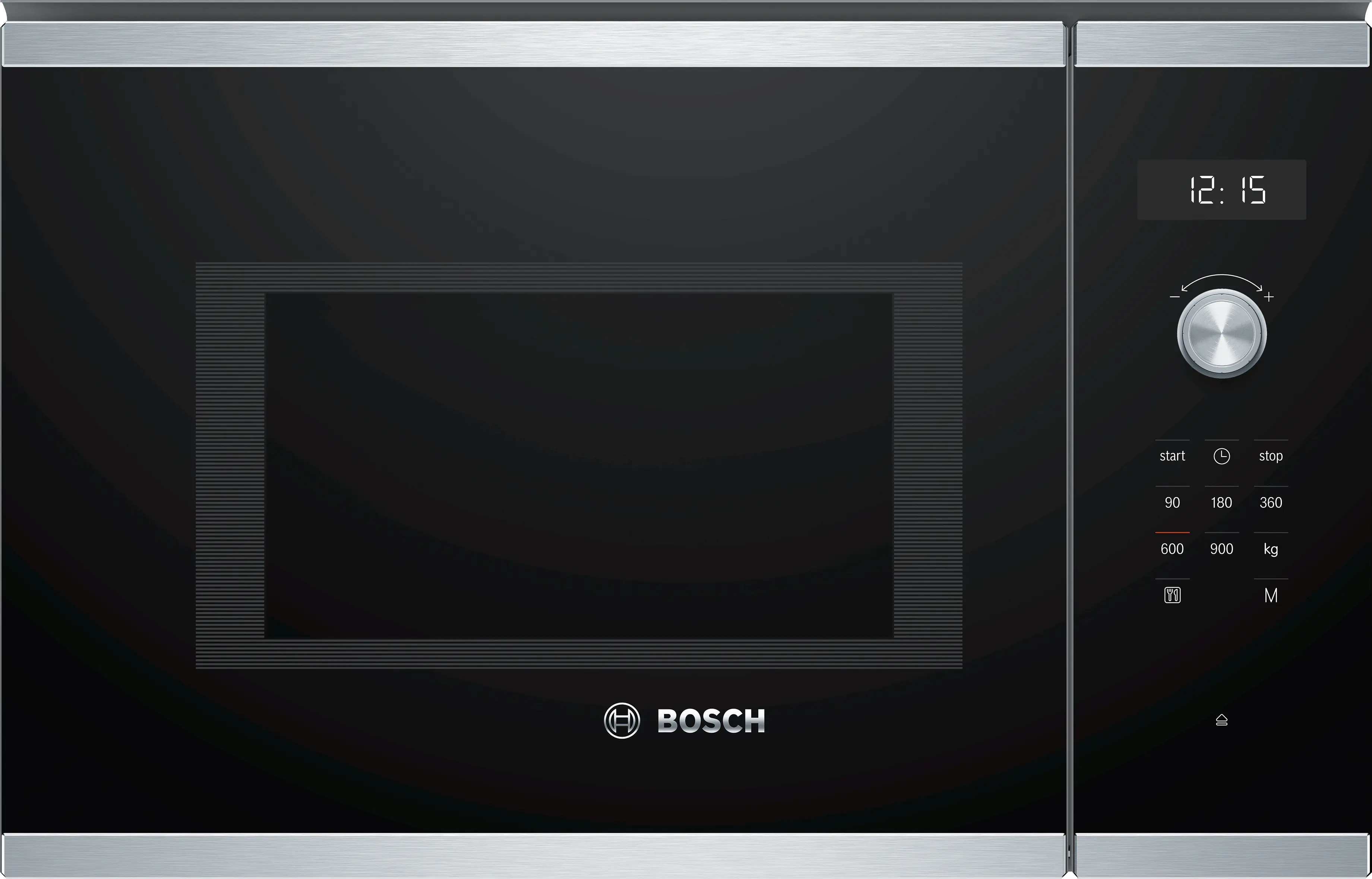 Bosch Serie 6 BFL554MS0 Built-In Microwave Oven, Stainless Steel
