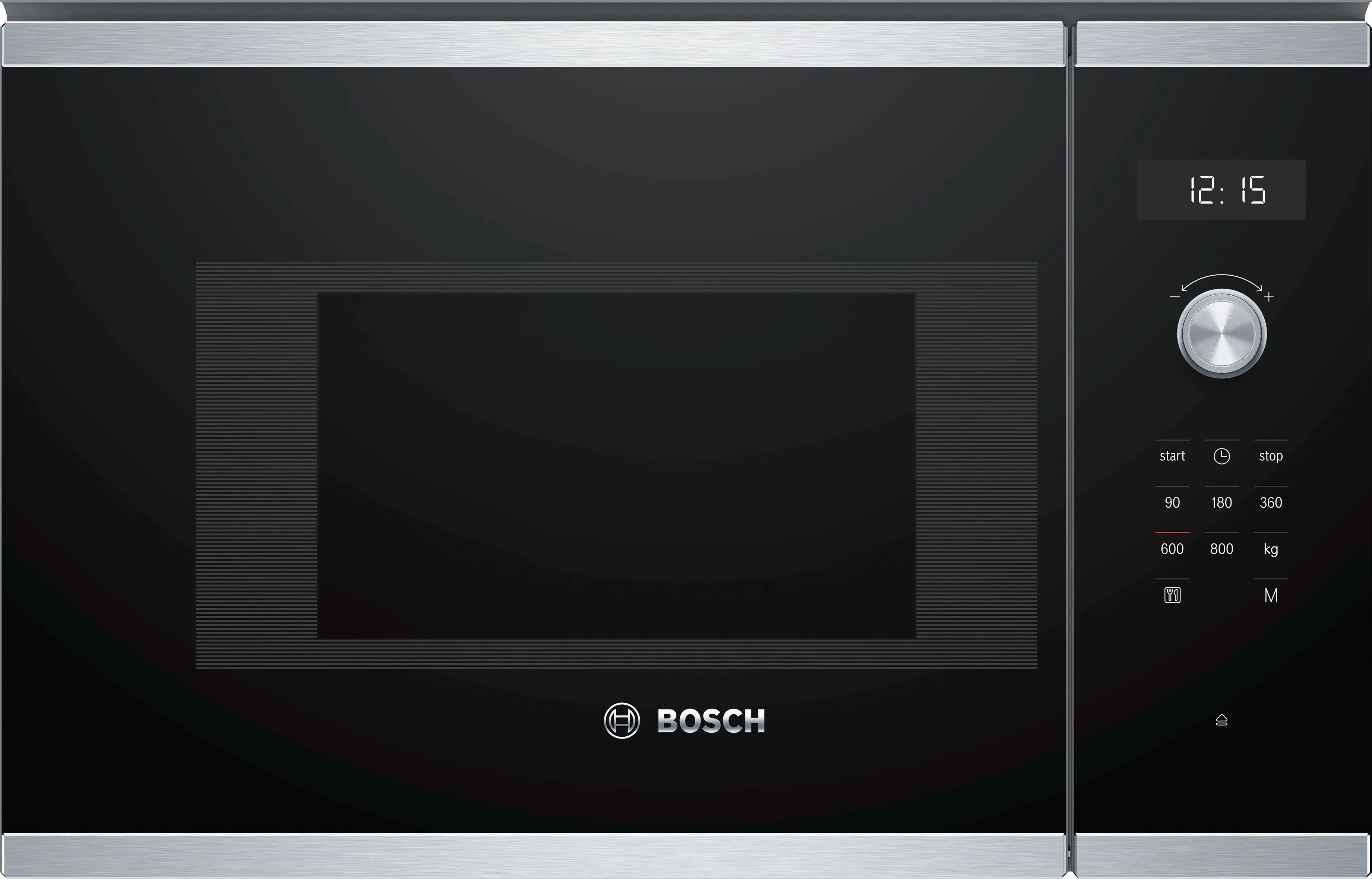 Bosch Serie 6 BFL524MS0 Built-In Microwave Oven, Stainless Steel