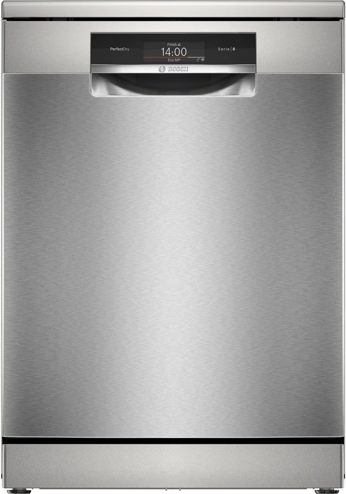Bosch Serie 8 SMS8ZDI86Q Freestanding Dishwasher, 60 cm, Brushed Steel