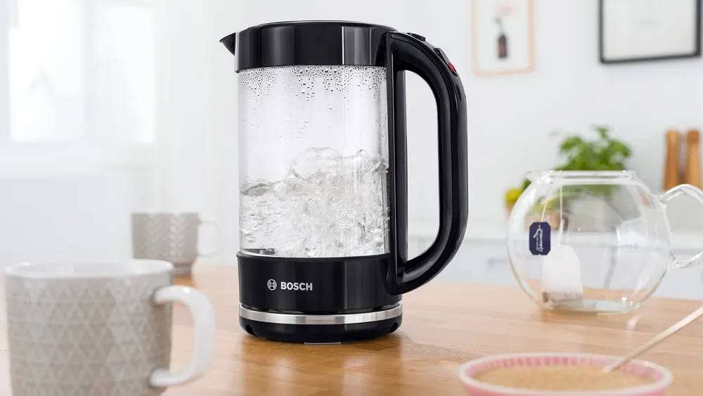 Bosch TWK70B03 Styline 1.7 L Black Glass Kettle