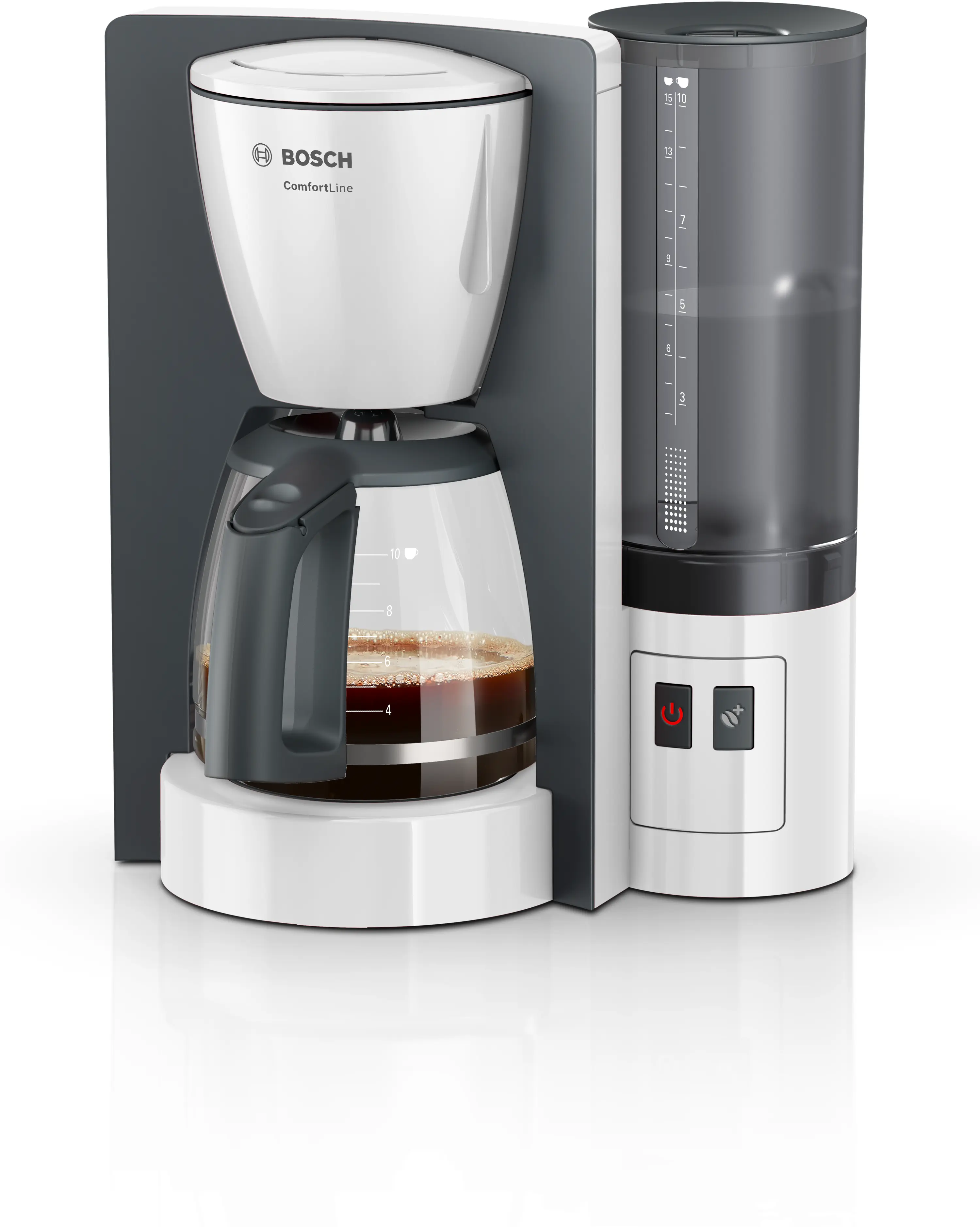 Bosch TKA6A041 ComfortLine White Filter Coffee Machine