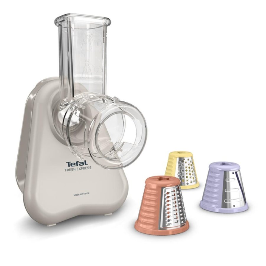Tefal Fresh Express 1510003002 150 W Electric Grater and Chopper, Light Grey