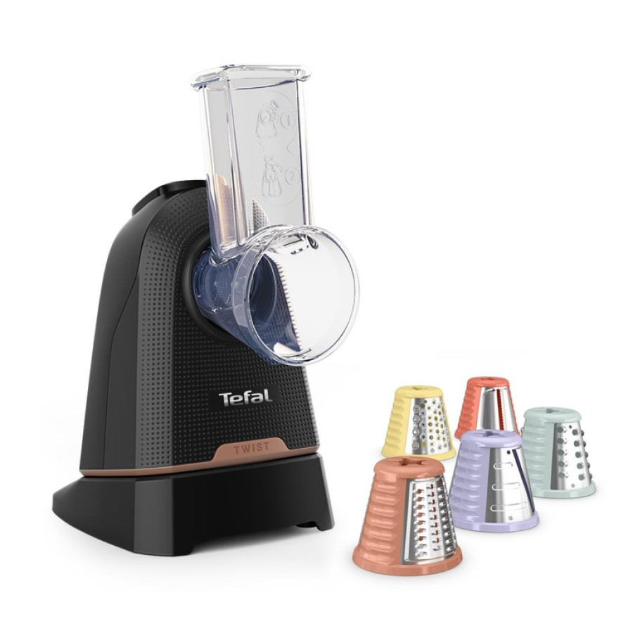 Tefal Fresh Express Twist 150 W 5-Function Grater and Chopper