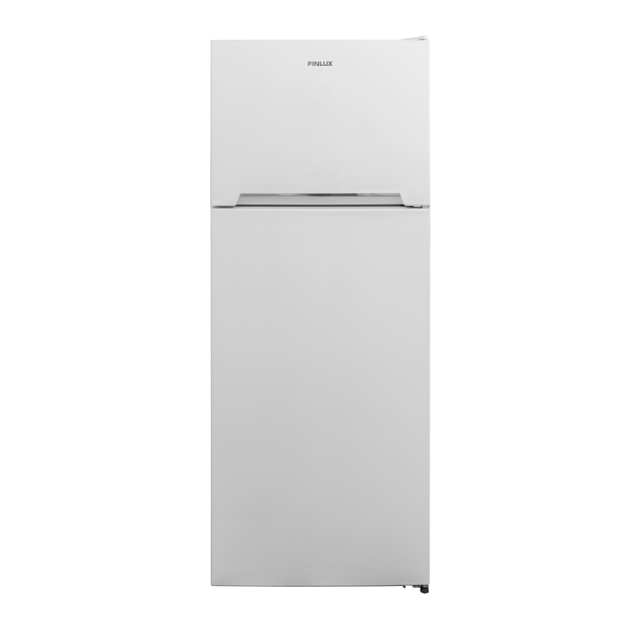 Finlux FRT432NF70W, белый холодильник с верхней морозильной камерой, 435 л