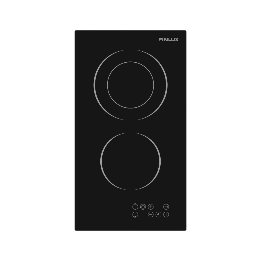 Finlux FEH30VCB 2-Burner Vitroceramic Electric Hob