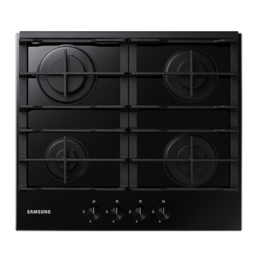 Samsung NA64N7100AB/TR 4 Gözlü Siyah Ankastre Ocak